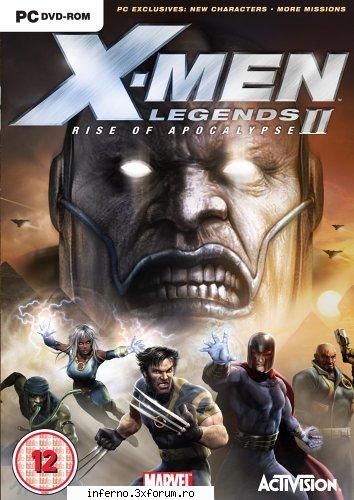 cd 1):  

cd 2):  

cd 3):   x-men legends ii rise of apocalypse